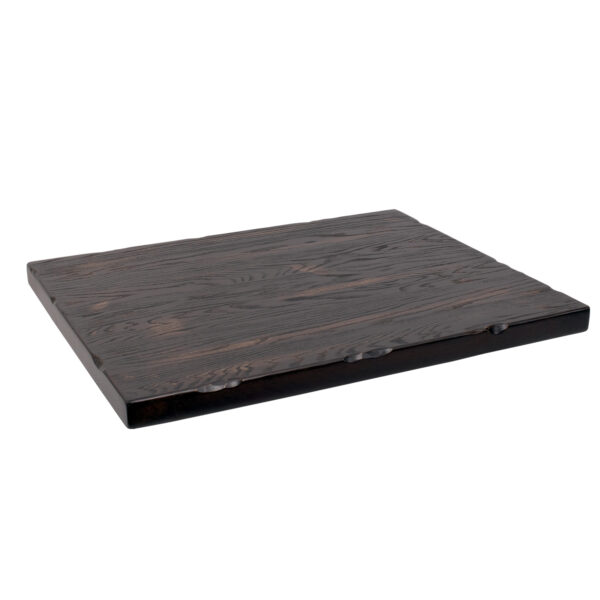 Dark Walnut Red Oak Rustic Plank